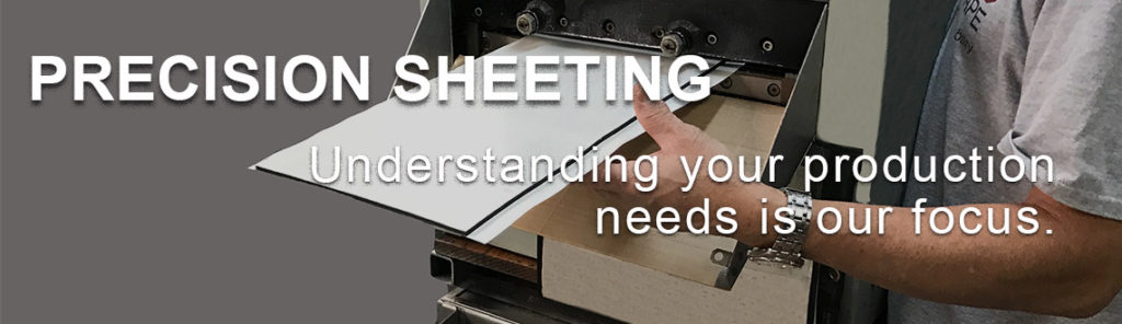 Sheeting Services for flexible materials